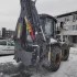 Услуги экскаватора-погрузчика с гидромолотом и гидробуром